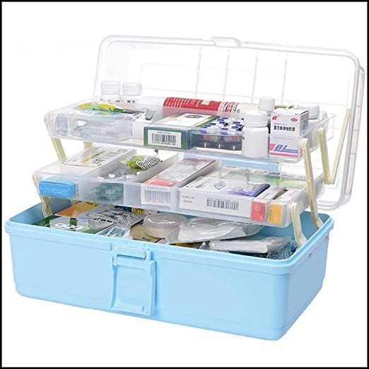 First Aid Box (Medicine Storage Box Medium) | Daraz.com.np