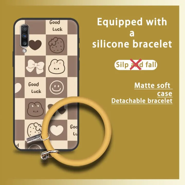 Anti-knock%20soft%20case%20Phone%20Case%20For%20Samsung%20Galaxy%20A70%20bracelet%20Waterproof%20heat%20dissipation%20Back%20Cover%20cute%20funny%20youth%20-%20Image%207