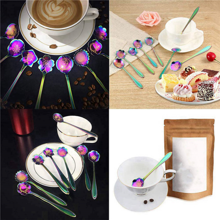 NAMUNY%2016%20Flower%20Spoon%20Set,%20410%20Stainless%20Steel%20Reusable%20Tea%20Spoon,%20Stirring%20Spoon,%20Coffee%20Spoon%20(4.9%20Inch,%20Rainbow)%20-%20Image%207