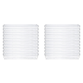 20 Pack 12 X 3 X 2 Inch Clear Drawer Organizer Trays, Desk Drawer Divider Storage Bins, Storage Box Set for Kitchen. 