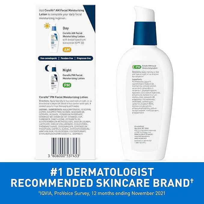 CeraVe%20PM%20Facial%20Moisturizing%20Lotion%20%7C%20Night%20Cream%20with%20Hyaluronic%20Acid%20and%20Niacinamide%20Ultra-Lightweight,%20Oil-Free%20Moisturizer%20for%20Face%20%203%20Ounce%20-%20Image%206