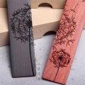 SptrrySandalwood Crescent Bookmark - Business & School Gift, Ideal for Book Lovers, Commemorative Chinese Style Bookmark. 