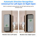 Steel Door Unlock Password Lock Electronic Smart Bluetooth Tuya RAYKUBEG18 Door Lock Fingerprint Digital APP/IC Card/Wooden Door. 