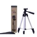 Portable Tripod Stand 3110 With Phone Holder For Mobile Phones. 