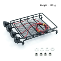 Vylon Universal Roof Racks With LED Light for 1/14 1/12 1/10 RC Crawler Car SCX10 CC01 MN D90 D91 D99 MN90 MN99S. 