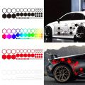 Car Cool Styling Decoration Waterproof Car Modification Car Decals Trims DIY Universal Vinyl Hexagon Honeycomb Decals Car Side Body Sticker. 