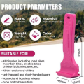 OUMERY 2 in 1 Bicycles Tyre Lever Crowbar Bike Tire Tyre Changing Tool Cycling Pry Bar Maintenance Gadget for Bicycles Black. 