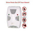 Electronic Pest Repelling Aid Magnetic Ultrasonic Indoor Rat Sensor Night Light. 