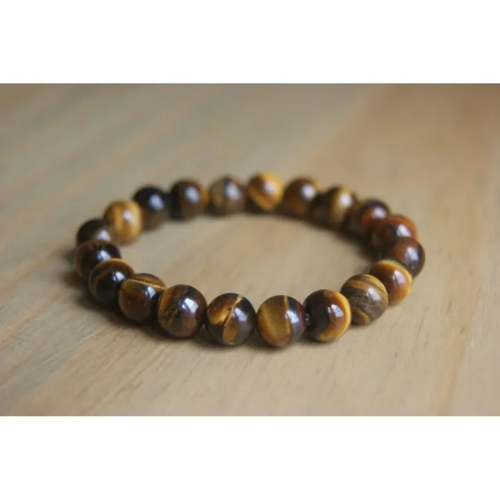 8%20MM%20Tiger%20Eye%20Unisex%20Bracelet%20-%20Image%204