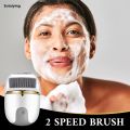 Sutuiying 3 in 1 Ultrasonic Facial Cleanser Brush Electric Cleansing Face Portable Brush 360 Rotate Automatic Brush Machine Deep Clean Beauty Tool. 