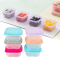 Kitchen accessories 6Pcs Food Storage Container Small Plastic Moisture-proof Containers Mini Kitchen Storage Box with Leakproof Lid Kitchen Accessories Demoo. 