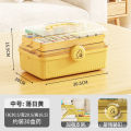 Medicine Box large capacity medicine box household extra large multi-layer storage box medical first aid box portable suitcase. 