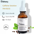 The Ordinary Caffeine 5% + EGCG Depuffing Eye Serum (30ml). 