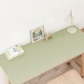New Protection Eye Student Desk Mat Oil-proof Solid Color Coffee Table Mat Non-slip Leather Computer Desk Mat. 