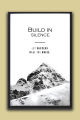 "Build in Silence Let Success Make the Noise" Mountain Framed Wall Art | One Piece Frame. 