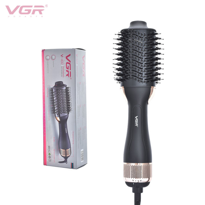 VGR%20V-492%20One-step%204%20In%201%20Hair%20Straightener%20Comb%20Hot%20Air%20Brush%20and%20Volumizer%20Khopo%20-%20Image%205
