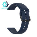 20mm Soft Silicone Watchband Wrist Strap Bracelet Replacement for Samsung Galaxy Watch Active 2 40/44mm. 