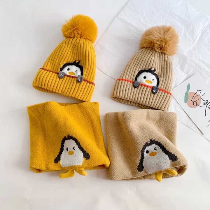 New%20Cartoon%20Penguin%20Kids%20Hat%20Scarf%20Set%20Thick%20with%20Earflaps%20Kids%20Earmuffs%20Cap%20Keep%20Warm%20Baby%20Ear%20Protection%20Hat%20Winter%20-%20Image%206