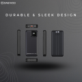 Daewoo Mighty 1000 | 10000 mAh Power Bank | 22.5W Fast Charging | Type C Output Input | Attached Cable Port C Lightning | 1 Year Warranty | PD QC 3.0 | Lithium Polymer. 