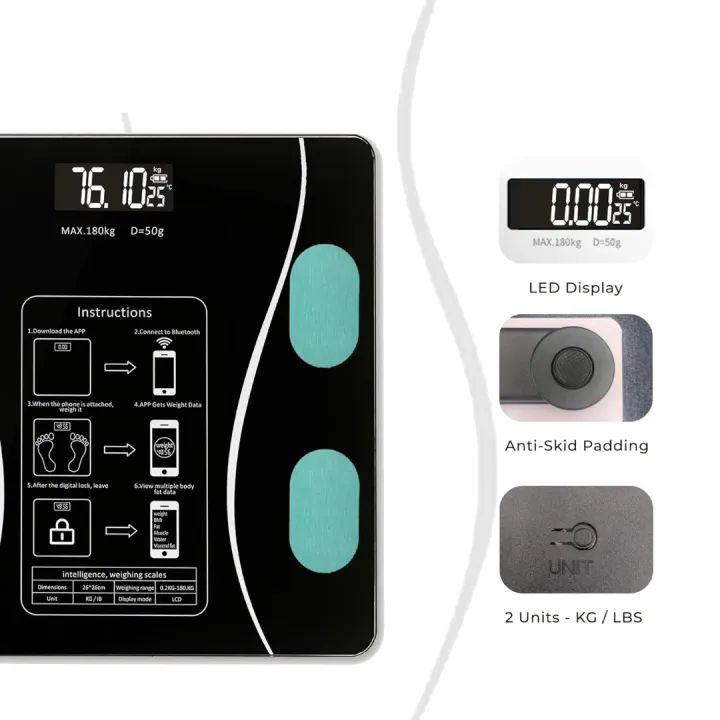 Elevate%20Smart%20Bluetooth%20Digital%20Weighing%20Scale%20for%20body%20weight,%20BMI%20body%20composition%20scale%20&%20Fat%20Analyzer,%20App%20Control,%2012%20Vital%20Stats,180Kg%20-%20Image%205