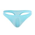 CARAT Men Thong Men's Low-rise Thong Briefs Comfortable Ice Silk Underwear for Daily Wear Slim Fit with Elastic Waistband Favorite Versatile. 
