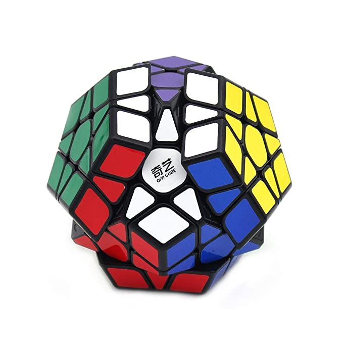 Qiyi Qiheng S Megaminx Magic Cube Speed Cubes For Beginers Puzzle Toys For Kids- Colorized - Toys For Kids |