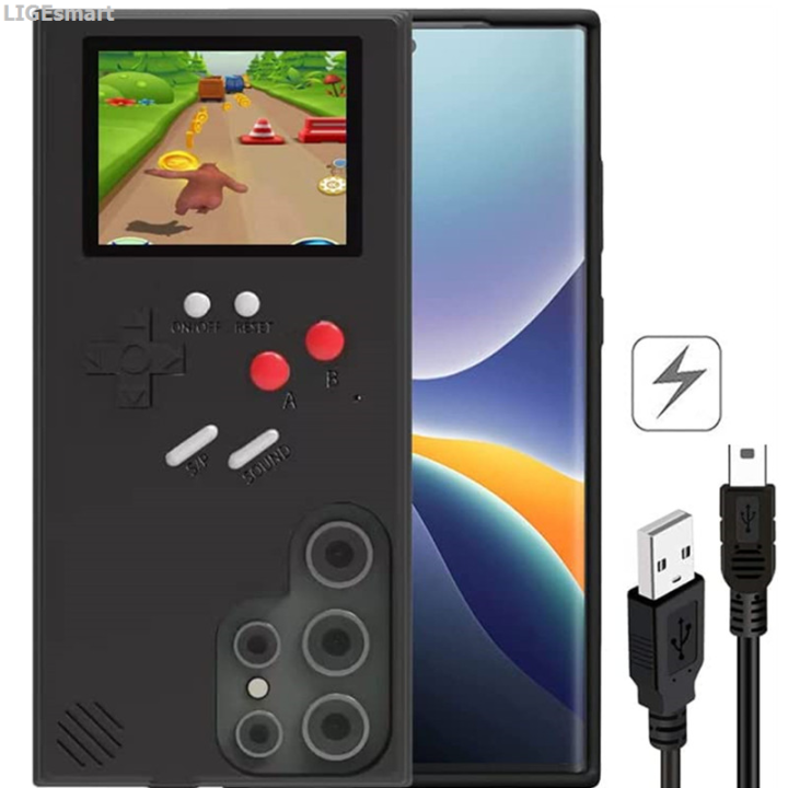 LIGEsmart Retro Funny Ga3Plus tra S2s 23Ul20 Plu Note S20 Fe2 S23 Original for Samsung Galaxy S21 S2Ultra me Boy Gaming Case