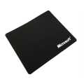 Black Square Shaped Plain Mouse Pad. 