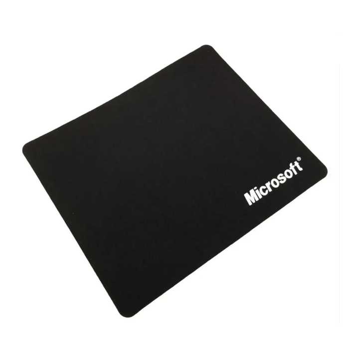 Black Square Shaped Plain Mouse Pad