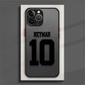Matte Phone Case for iPhone 15 11 14 Pro Max 13 12 MINI XR XS X 8 7 6 PLus Clear Cover Football Star Neymar. 