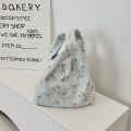 Simple Small Florals Women's Handbag Large Capacity Portable Mini Wrist Bag Tote Bags Going Out. 