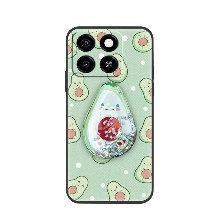 Glitter%20Durable%20Phone%20Case%20For%20ZTE%20Blade%20A35/A55%20Rotatable%20stand%20Soft%20Case%20Back%20Cover%20quicksand%20Fashion%20Design%20cute%20TPU%20-%20Image%205