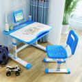 Lifting Multifunctional Plastic Kids Study Table and Chair Set. 