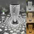 Fish Scales Acrylic Led Crystal Table Lamps With Remote. 