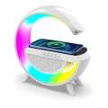 3 In 1 RGB Wireless Charger With Speaker. 