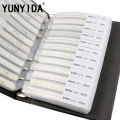 New 0201 0402 0603 0805 1206 SMD Resistor Sample Book 1% Tolerance 170values Assortment Kit Resistor Kit 0R~10M. 