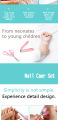 Baby Heath Care Set Infant Grooming Kit Children Health Travel Set with Nail Hair Safety Tools Baby Care Product. 