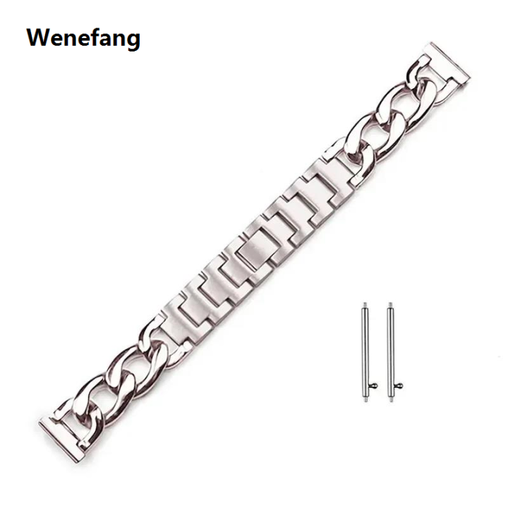 Wenefang%2020mm%20Metal%20Chain%20Bracelet%20For%20Samsung%20Galaxy%20Watch%204%205%206%2040mm%2044mm%20Hot%20Selling%204%206%20Classic%2042mm%2046mm%2043/47mm%20For%20Huawei%20GT3%20GT4%20Amazfit%20GTS%20-%20Image%208