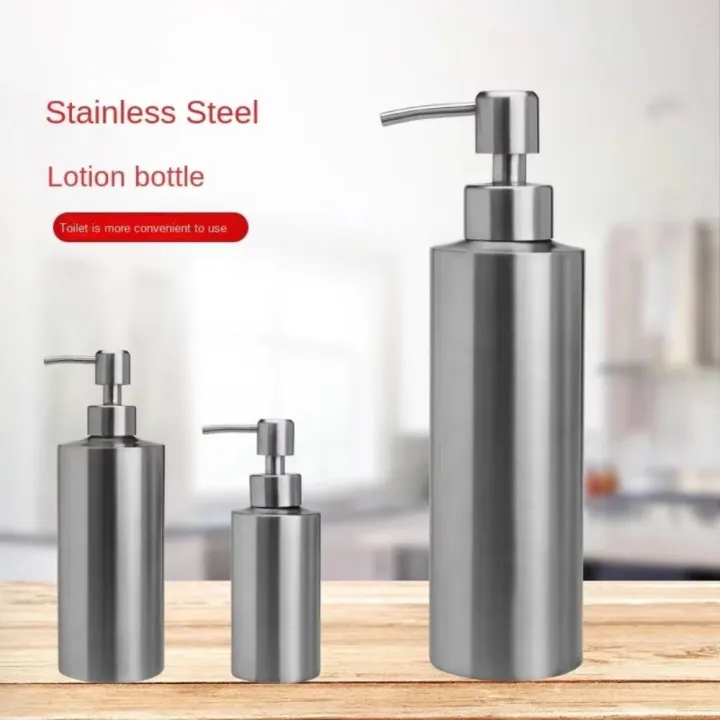 Multipurpose%20Cylindrical%20Countertop%20Sink%20Soap%20Dispenser%20250ml/350ml/550ml%20Manually%20Pressing%20Emulsion%20Bottle%20Stainless%20Steel%20High%20Quality%20Liquid%20Soap%20Bottle%20Hand%20Sanitizer%20-%20Image%207