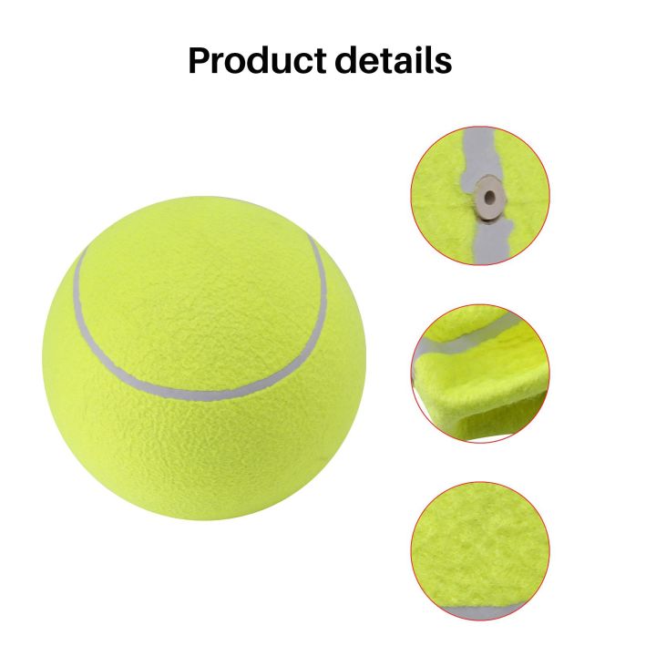9.5"%20Oversize%20Giant%20Tennis%20Ball%20for%20Children%20Adult%20-%20Image%202