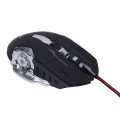 Black/Blue T-WOLF V6 Competitive Gaming Mouse. 