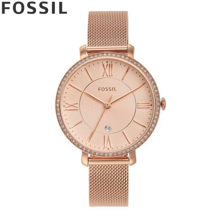 Fossil Jacqueline Rose Gold Women Watch ES4628