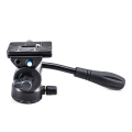 Mini Panoramic Tripod Camera Heads Hydraulic Fluid Video Damping Metal for Tripod Monopod Camera Holder Stand. 