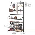 Multifunctional Shoe Rack Organizer | Simple Floor Coat Rack | Shoe Hat Rack | Space-Saving Storage Solution. 