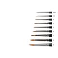 Winsor & Newton Series 7 Kolinsky Sable Miniature Watercolor Brush - Short Handle Round #000. 