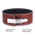 Genuine Leather Weight Lifting Gym Belt. 
