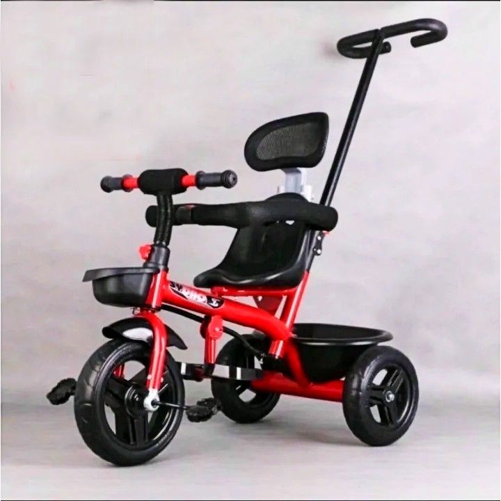 Stroller Bike for Baby Trolley Bike for Kids Baby 3 Wheels Bike Stroller Baby Bike With Push Handle