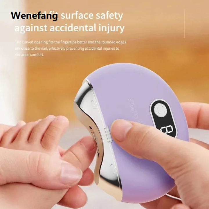 Wenefang%20Electric%20Nail%20Clippers%20Rechargeable%20Mini%20Household%20Nail%20Trimming%20Machine%20for%20Children%20Adults%20Portable%20Automatic%20Nail%20Trimmer%20-%20Image%202