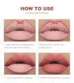 12 Colors Nude Matte Lipstick Pen Lip Liner Pencil Waterproof Long Lasting Lipgloss Plum Pink Plump Lip Stain Korean Makeup. 
