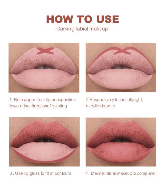 12%20Colors%20Nude%20Matte%20Lipstick%20Pen%20Lip%20Liner%20Pencil%20Waterproof%20Long%20Lasting%20Lipgloss%20Plum%20Pink%20Plump%20Lip%20Stain%20Korean%20Makeup%20-%20Image%206